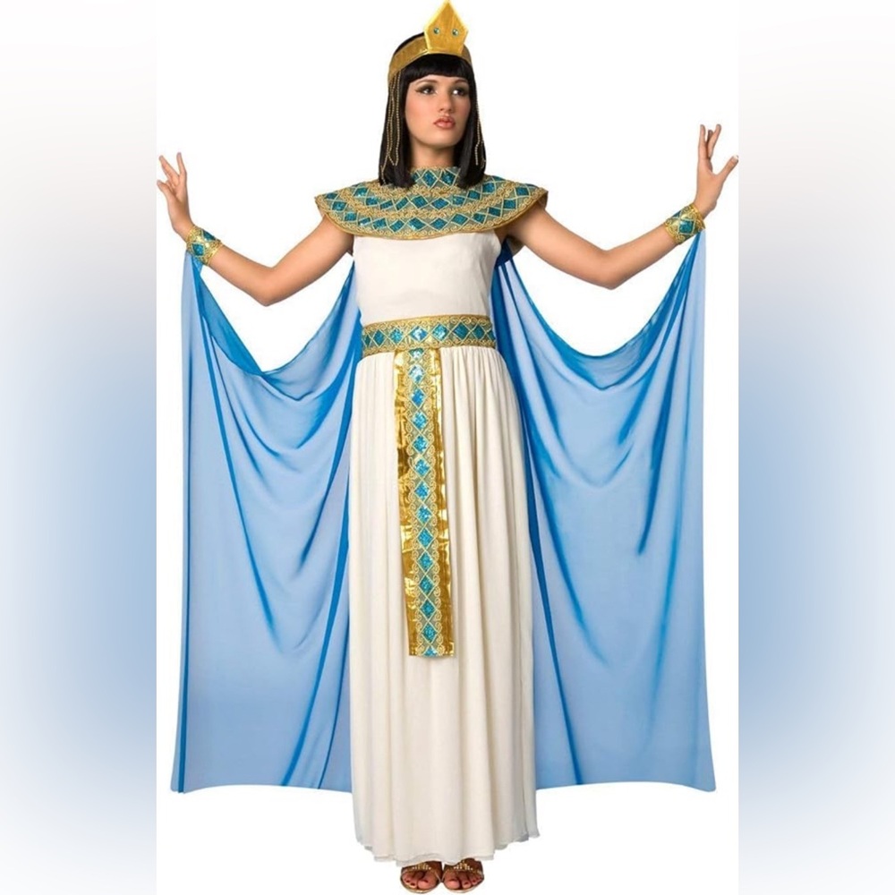 Morph Cleopatra, Egyptian, Greek Goddess Womens Costumes - L